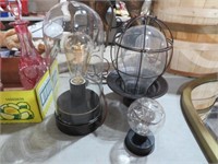 COLLECTION OF UNIQUE INDUSTRIAL STYLE LIGHTS