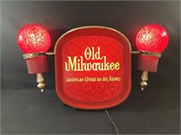 Old Milwaukee Beer Light Up Sign