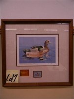 5oth Anniversary Gold Endition Duck Stamp Picture