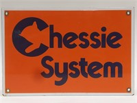 Porcelain Chessie System Railroad Advertising