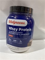 $25.00 Whey Protein Powder with
Creatine & Amino