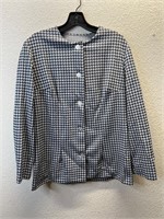 Vintage Houndstooth Femme Jacket