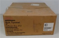 22" Sun tunnel diffuser box.