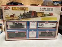 NIB HO Scale Lil Donkey Electric Train Set