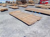 (48) Pcs Of Cedar Lumber