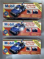 (3) MOBIL COLLECTIBLE TOY TRUCK MODELS