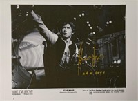 Autograph  Star Wars Press Kit Photo