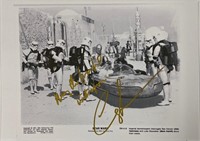 Autograph  Star Wars Press Kit Photo