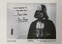 Autograph  Star Wars Press Kit Photo