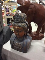 Asian statuette
