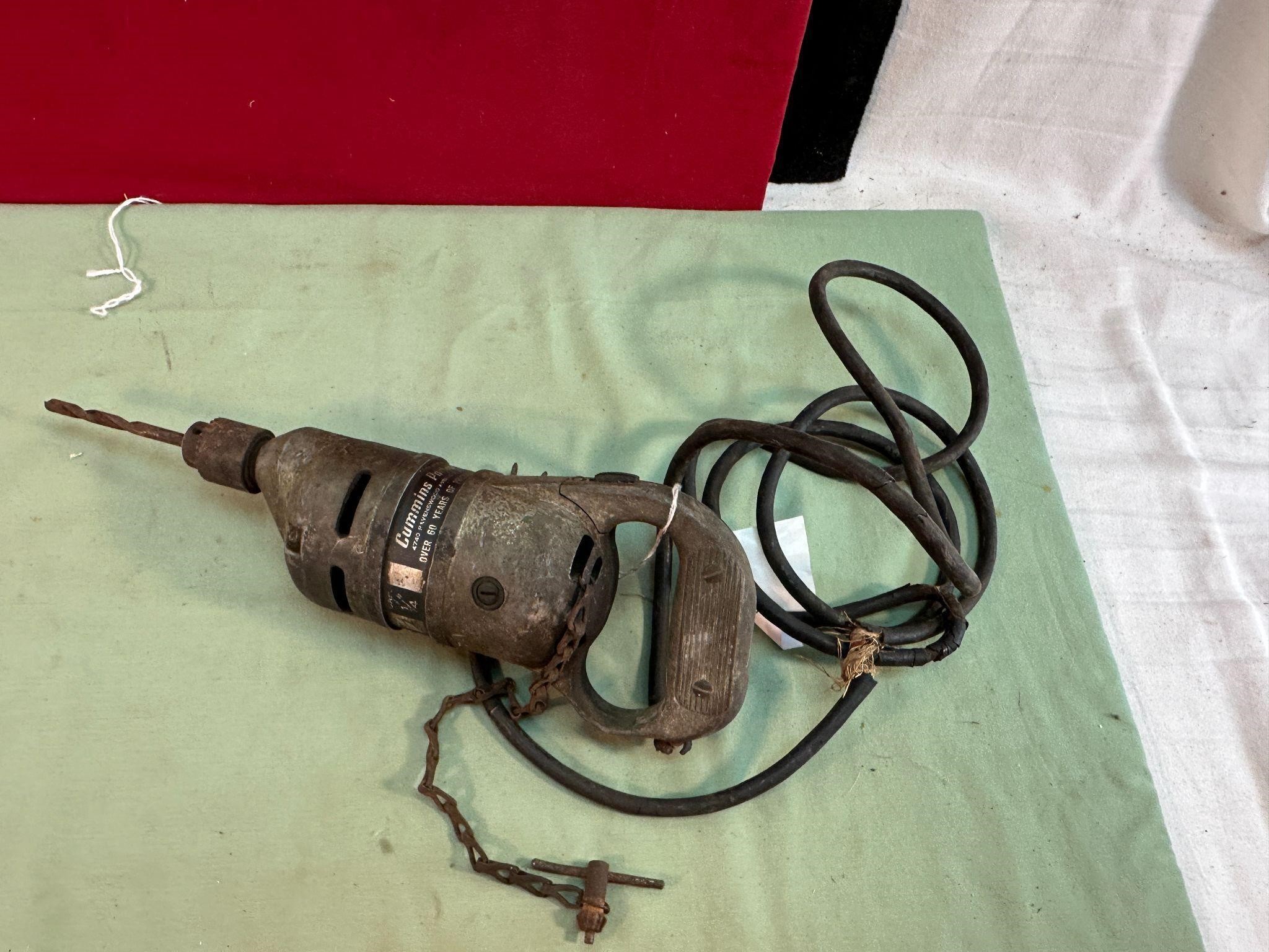 OLD CUMMINS DRILL