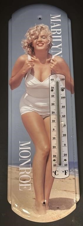 Metal Vintage Style Marilyn Monroe Thermometer