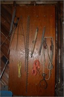 LARGE LOT OF LOGGING TOOLS