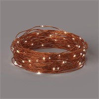 90ct LED Extended Fairy String Lights Copper