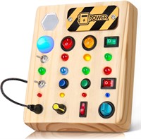 HONGDDY Busy Board Montessori Toys  LED