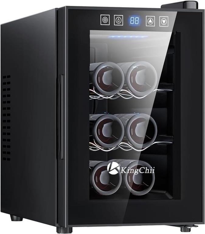 Kingchii 6 Bottle Thermoelectric Wine Cooler