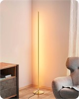 EDISHINE LED Corner Floor Lamp, Minimalist Dimmabl