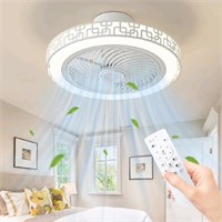 New TYDOJK Ceiling Fan with Lights Dimmable 3 Colo