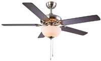 New For Living 5-blade 3-Speed Ceiling Fan with 2