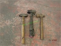 3 Assorted Hammers
