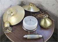 Early and Mid-century electric lighting fixtures