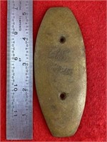 Gorget    Indian Artifact Arrowhead