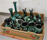 Lot of pottery, most Blue Mountain, see pics