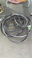 220 EXTENSION CORD, BLACK