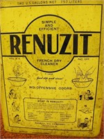Vintage 2 Gallon Renuzit French Dry Cleaner Can