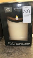 Simplux luxury made simple flameless candles with