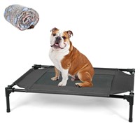 Titwest Cooling Elevated Dog Bed, Outdoor Raised D