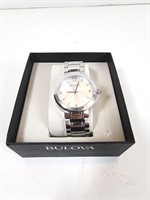 NEW Bulova Analog Wrist Watch w/Box (No Lid)
