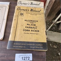 McCormick Owners Manuals  - No 2-M Farmall Corn