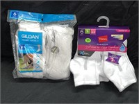 2 PACKS 1 SIZE (3-9) 1 (5-9) COMFORT FIT SOCKS