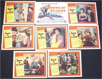 Set 8 original "South of St. Louis" Lobby cards