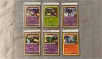 6 Pokémon Foils - Trick or Trade Series