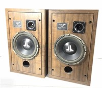 Pair Cerwin Vega Floor Standing Speaker Cabinets