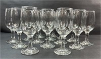 (14) LIBBEY WINE GLASSES