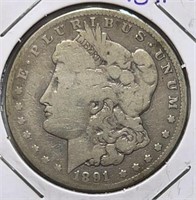 1891-CC  Morgan Dollar