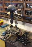 Drill Press, vice, clamps, etc