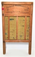 National Washboard Co. Metal and Wood