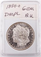 Coin 1884-O  Morgan Silver Dollar Gem BU DMPL