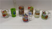 collectible glass cups