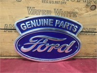 Ford Parts Cast Alloy Sign - New