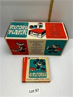 Carnival Kid's Record Player in Box w/Records
