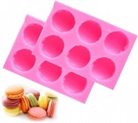 MoldFun 2-Pack 3D Macaroon Silicone Mold