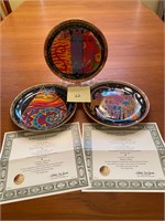 Laurel Burch Franklin mint plates, #22