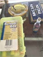 Ashtray & School box