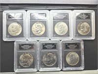 1971 -1978 Eisenhower Dollars, Uncirculated
