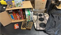 New & Used Board Games & Bean Toss Game: